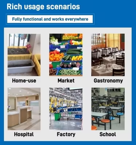 Cajas <span class=keywords><strong>de</strong></span> Almacenamiento Reutilizables <span class=keywords><strong>de</strong></span> Malla <span class=keywords><strong>de</strong></span> Plástico HDPE Reversible, Apilables y Encajables para Pescado y Verduras - Product Image 5