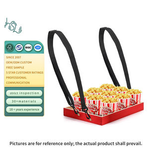 Plateau Gastronorm robuste avec sangle, idéal pour les soirées cinéma, plateau de service durable pour les aliments et les boissons - Product Image 1