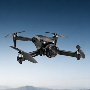 Kit de mini-drones pliables avec double caméra et télécommande, moteur sans balais pour débutants, vol en extérieur et pratique aérienne - Product Image 1