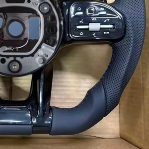 Volante de Carreras Estándar OE de 370 mm, Plug & Play, de 3/4 Radios para Autos de Alto Rendimiento W223 W213 GLE GLC - Product Image 4