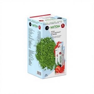 Té Matcha de Fresa Premium de Turquía, Bolsitas de Té Instantáneo, 20 Sobres, Caja a Granel, Bebida de Té de Hierbas, Uso en el Mercado Global - Product Image 1