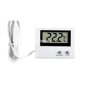 Aquarium tủ lạnh tủ đông Xe Điều hòa không khí hiển thị kỹ thuật số nước Nhiệt kế <span class=keywords><strong>Hua</strong></span> Celsius chuyển đổi - Product Image 5