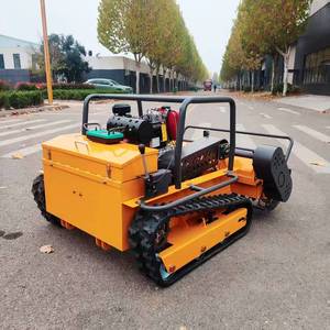 Tondeuse à gazon télécommandée à <span class=keywords><strong>moteur</strong></span> diesel haute puissance pour la tonte agricole, tondeuse à fléaux à <span class=keywords><strong>volant</strong></span> d'inertie 1200MM - Product Image 4