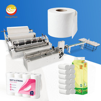Machine de fabrication de papier toilette entièrement automatique ORME pour la production de papier hygiénique - Prix