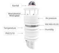 Estación Inteligente de Detección de Aire FRT AQM606 con Sensor Ultrasónico de Monitoreo de Gases para Calidad del Aire en Zonas Industriales, Salida RS485