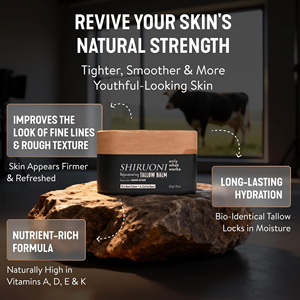 Baume au suif anti-âge pour hommes, marque privée, hydratation intense, crème visage anti-rides - Product Image 5