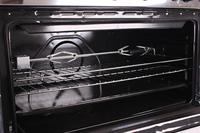 Cuisinière Xunda 5 brûleurs, four multifonction, cuisinière à gaz 5 brûleurs avec four et grill