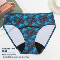 Cómodas Bragas Menstruales de Seda de Hielo Transpirables y Sin Costuras, de 4 Capas, Absorbentes, a Prueba de Fugas, Talla Grande 4XL, para Mujer
