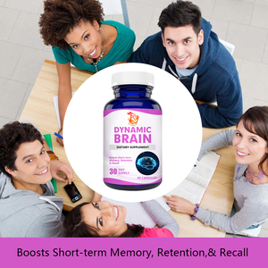 Cápsulas cerebrales dinámicas de personalización privada con suplementos de salud que aumentan la memoria a corto plazo y las cápsulas de retención - Product Image 6