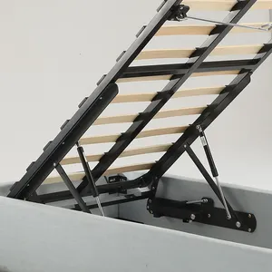 150cm di sollevamento pneumatico aria doppio effetto compressore telescopico struttura del letto di stoccaggio meccanismo di sollevamento per letto pieghevole