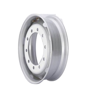 Vente chaude Remorque En Alliage D'aluminium 17.5X6.00 Tubeless Jante De Roue De Camion En Acier pour Pneu 215/75R17.5 8R17.5 - Product Image 3