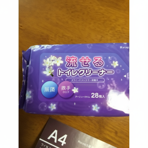 Limpiador de inodoro desechable Sweet Jasmine 28 hojas Producto conveniente e higiénico - Product Image 1