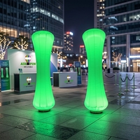 AIRFUN 2023 pylônes gonflables d'éclairage Offre Spéciale, cylindre gonflable pour la décoration d'événement