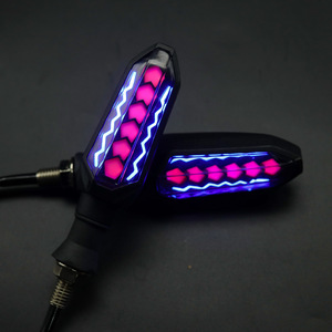 New Universal 12V <b>LED</b> <b>Running</b> Water Lamp Motorcycle Turn Signal <b>Lighting</b> System - Product Image 6