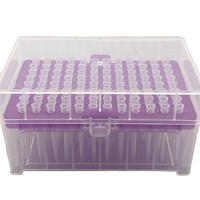 Embouts de micropipette universels filtrants 10 µl 200 µl 1000 µl, en boîte, stériles, sans DNase ni RNase, pour PCR en laboratoire