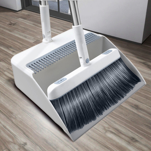 Balayette <span class=keywords><strong>à</strong></span> poussière portable moderne avec long manche pliable, poils doux, nettoyage facile, adaptée aux animaux domestiques, pour usage domestique - Product Image 2