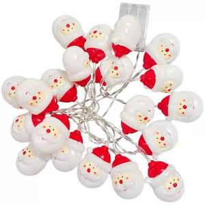 Luci Natalizie <span class=keywords><strong>LED</strong></span> a Forma di Pupazzo di Neve, 3500K Bianco Caldo, 1,5m di Lunghezza, IP44 Impermeabile, Alimentazione a Batteria/USB, Luci per Finestre CRI80 12000 - Product Image 5