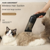 Kit de toilettage pour animaux de compagnie, aspirateur électrique portatif anti-acariens, grattoir de nettoyage haute aspiration, brosse à poils de chat personnalisée, vente en gros