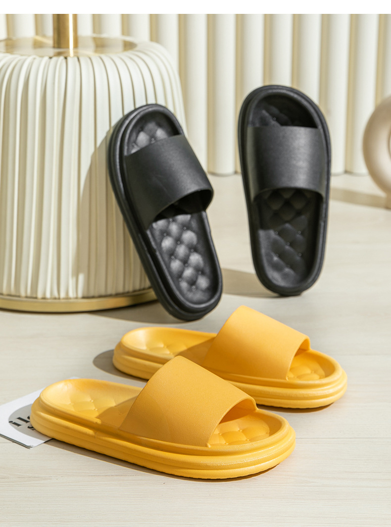 Women Men Indoor House Slipper Non-slip Anti-slip Cloud Cushion Slides Slippers