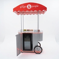 Réfrigérateur compact pour boissons, bière, populaire, en métal, avec support autoportant à 360 degrés, éclairage LED rouge, roues durables et casier