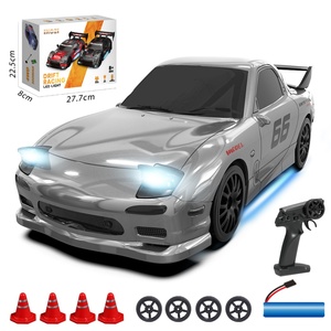 SJY-8608/8609 1:24 Voiture RC de drift 4x4 haute vitesse, mini voiture de course télécommandée avec éclairage coloré, véhicule de compétition, jouet pour garçon - Product Image 3