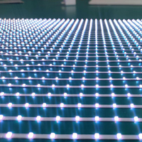 Écran d'affichage LED transparent 2022, écran en verre de fenêtre, haute définition, haute luminosité, échantillon de publicité vidéo