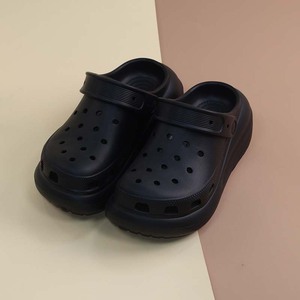 Zuecos de Verano para Mujer, Punta Cerrada, Parte Superior de Plástico Transpirable, Suela de EVA, Color Gris Claro - Product Image 3