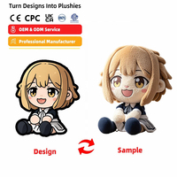 Jouet mignon en peluche Anime fabricant de peluche jouet en peluche personnalisé poupées en peluche personnalisées