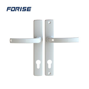 Poignée de <span class=keywords><strong>porte</strong></span> moderne minimaliste en <span class=keywords><strong>PVC</strong></span> avec interaxe de 85 mm <span class=keywords><strong>pour</strong></span> portes résidentielles intérieures/extérieures à 4 panneaux - Product Image 1