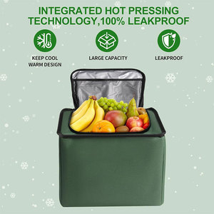 Boîte de rangement de coffre d'organisateur de voiture en matériau Oxford imperméable personnalisable avec glacière pour les voyages en plein air - Product Image 2