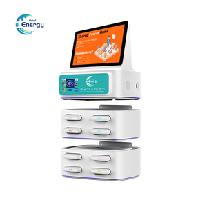 สถานีเช่าแบตเตอรี่สำรองแบบพกพา 8 ช่องพร้อมระบบชาร์จแบบแบ่งปัน - Product Image 2