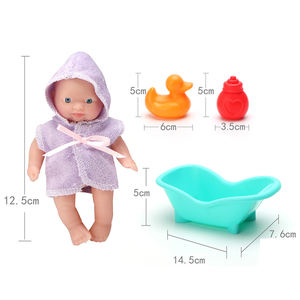 Heap 5 Inch Aby oll born ebborn ilicono Fo <span class=keywords><strong>mini</strong></span> bebé <span class=keywords><strong>reborn</strong></span> de silicona para wewborn con caballo balancín - Product Image 2