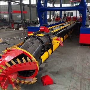 बिक्री के लिए नदियों और झीलों में 14 मीटर ड्रेजिंग गहराई के साथ अनुकूलित 20 इंच चूसने ड्रेजर नाव - Product Image 2