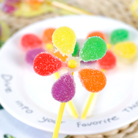 Moulin à vent aromatisé aux fruits bonbons sucette bonbons gommeux pour enfants emballés dans un sac