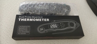 Thermomètre à viande numérique 2-en-1 à lecture instantanée avec sonde en acier inoxydable et aimant, personnalisable avec logo, pour barbecue et cuisson