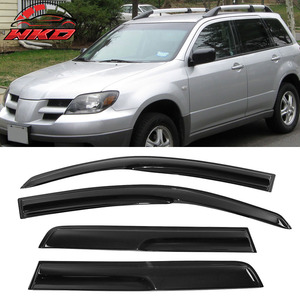 Convient pour Mitsubishi Outlander 03-06 1ère génération, style Mugen, visières de fenêtre en acrylique, 4 pièces - Product Image 1