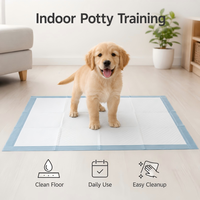 Almohadillas de Entrenamiento para Perros y Cachorros de Alta Resistencia, Ecológicas, con Núcleo de Pulpa Fluff y SAP, de Rápida Absorción, con Base Impermeable IPX7, Venta al por Mayor de Fábrica, OEM
