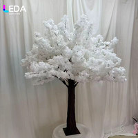 LEDA Witte Kunstmatige Kersenbloesemboom Tafeldecoratie Decoratieve Bloemenboom voor Bruiloft Hotel Banket Decoratie