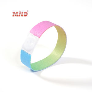 13.56MHZ NFC 탄성 패브릭 손목밴드 내장형 NTAG 213 NTAG 215 NTAG 216 칩 직조 <span class=keywords><strong>RFID</strong></span> 스트레치 팔찌 - Product Image 2