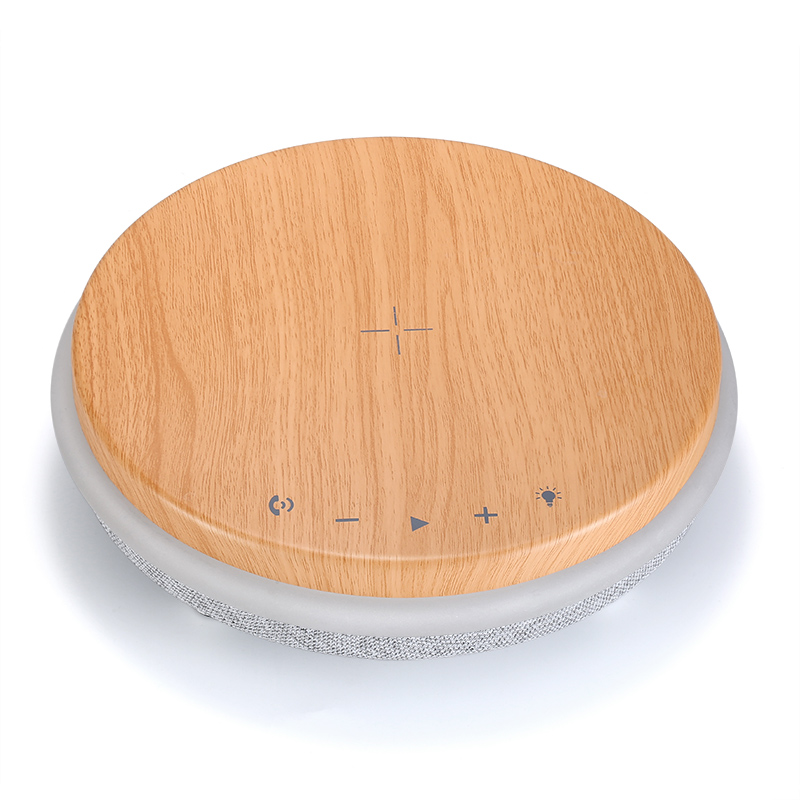 Новинка 2021, Прямая поставка, настольный держатель для телефона, светодиодный динамик, портативная лампа, беспроводное зарядное устройство