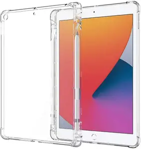 Coque transparente souple antichoc pour Ipad Pro 11 10.2 10.9 2020 étuis transparents pour iPad Pro 12.9 étui mince pour iPad Mini 2 3 4 5 6