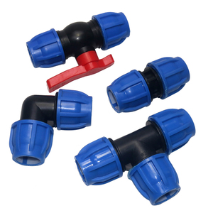Accesorios de conexión rápida de alta presión D3035 PP Accesorios de compresión Irrigación HDPE Accesorio - Product Image 1