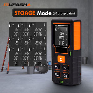 Pengukur jarak Laser 40m Digital Laser, alat pengukur jarak Area Volume meteran untuk pengukuran teknik DK40 - Product Image 4