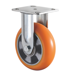 Rueda Giratoria Industrial <span class=keywords><strong>VIMA</strong></span> de 4, 5, 6 y 8 Pulgadas con Freno, PU y Núcleo de Aluminio, Carro de Servicio, Rueda de Alta Resistencia - Product Image 2