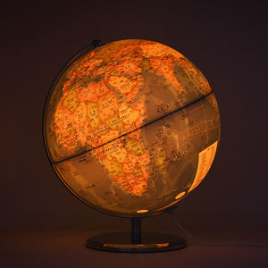 305mm con luz cambiable Color geografía tierra globo plástico noche luz lámpara <span class=keywords><strong>mundo</strong></span> globo hogar Led escritorio globo lámpara - Product Image 6