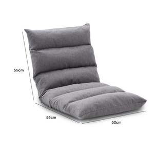 Verstelbare Rugleuning Opvouwbare Vloer Zitbank Stoel Voor Woonkamer Slaapkamer - Product Image 6