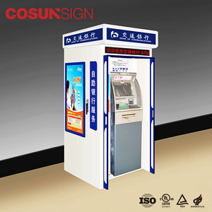 De pared al aire libre a través de <span class=keywords><strong>cajero</strong></span> automático quiosco con <span class=keywords><strong>Banco</strong></span> de señalización uso bancario - Product Image 6