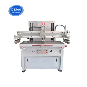 China preço fabricante profissional Semi automático de alta qualidade digital cama plana máquina de impressão da tela de seda