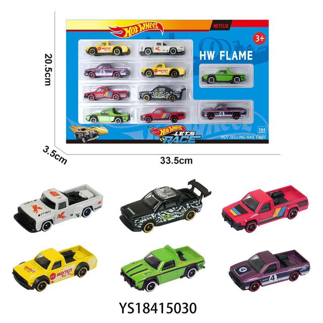 1:64 for Metal Alloy Die-cast Off-road Vehicle Child HotWheelsed Toy Car Model Windowed Color HotWheelsed Rc Cars