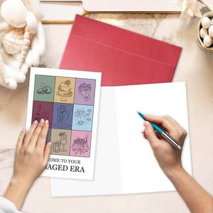 Hvdler การ์ดหมั้นแบบตลกการ์ดแต่งงานสำหรับเพื่อนใหม่การ์ดแสดงความยินดีสำหรับเจ้าสาวเจ้าบ่าว - Product Image 6